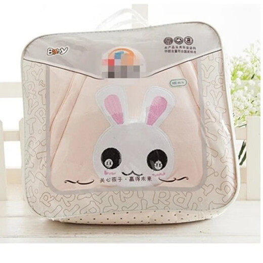 Disney (Disney) Newborn Baby Thickened Onesie, Quilt, Baby Outing Cuddle Clothes, Autumn Feet Plush Sleeping Bag, 5637 Cute Rabbit Cuddle Clothes, Pink 66 Recommended for 0-6 months clothing version, cut to size