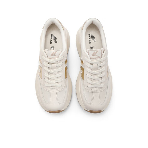 Серия Belle Runway Series Forrest Gump Shoes Женская торговая торговля такого же спорта и повседневной обуви 3E829CM4 Абрикосовый цвет 34 (220 мм)