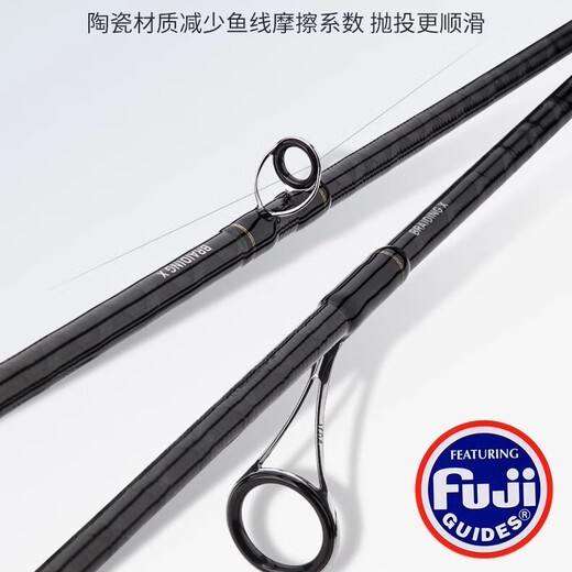 达亿瓦进口碳素纤维路亚鱼竿超轻硬枪柄微物ul远投专用鱼竿十大品牌 2.03m 682LB枪柄L调