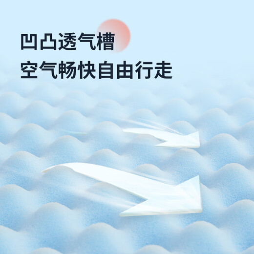 梦百合床垫 Q眠 云感深睡弹簧床垫波点按摩立体透气可卷装1.8米*2米 