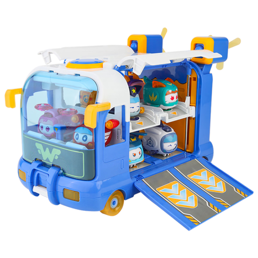 Audi Double Diamond (AULDEY) Super Wings Super Pet Mini Base Contains 2 Super Pets Children's Toy Birthday Gift 770880