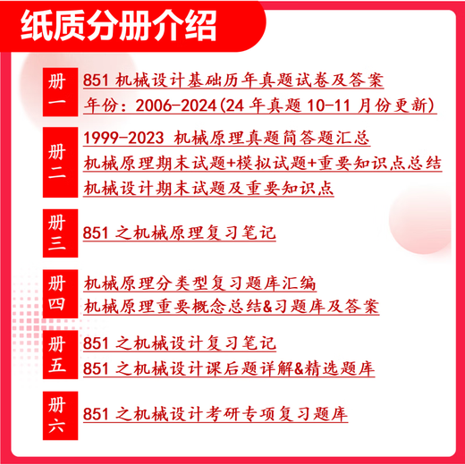 
26 Nanjing University of Aeronautics and Astronautics Postgraduate Entrance Examination 851 Machinery Design Basics China Southern Airlines Mechanical Engineering Aviation Real Questions Full Set of Packages One-on-one Tutoring and Information Consulting Customer Service