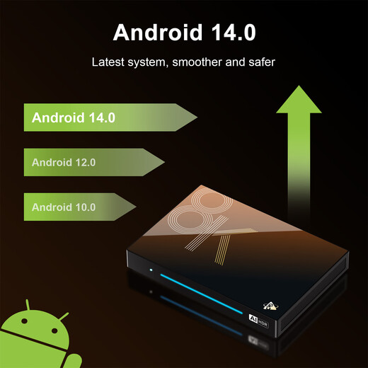 Airworld Flaggschiff AI Set-Top-Box H96max M9S Octa-Core RK3576 Android 14 TV-Box Gigabit-Netzwerk WiFi6 4G 32G Inländische Version