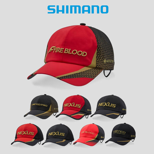 SHIMANO clothing 24 styles CA-101X/101X/105X fishing hat sunshade waterproof hat CA-111X black M