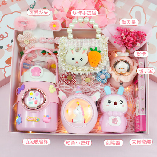 儿童生日礼物女孩【代写贺卡】7-14岁送女生高端实用玩具6810岁 实用公主礼盒二十四