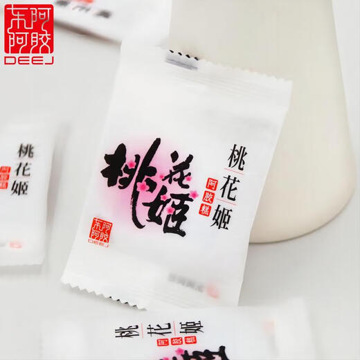 Dong'e Ejiao Pfirsich Blossom Gum Cake 300g Tonic Instant Eselkuchen Kuchen gut für Frühlingsfestgeschenke