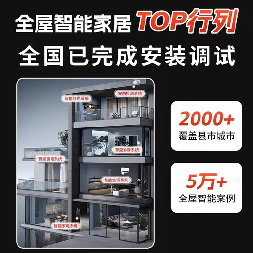 Xiaomi Mijia Smart Home System Whole House Customized Green Rice Design Light Switch Curtain Appliances Door Lock Control Package Whole House Solution