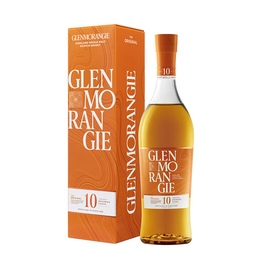 
Glenmorangie foreign wine Scottish single malt whiskey Classic highlands UK cross-border direct adoption Original bottle entry Glenmorangie 10 years 1000ml