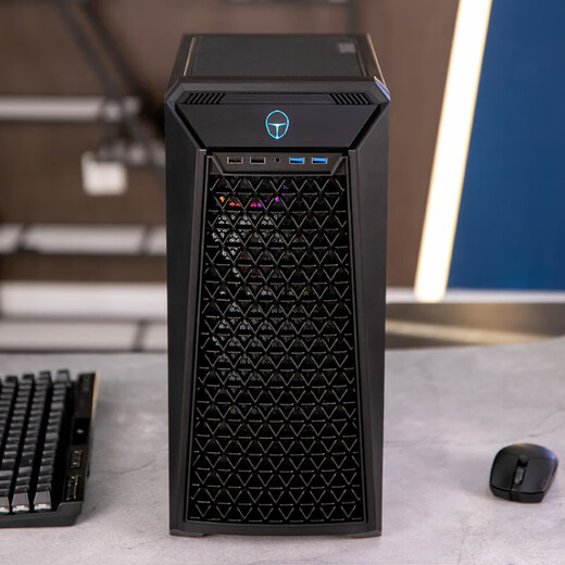 Thunde Robot Black Warrior SE Designer High-Performance Gaming Desktop Computer E-Sports Console (I7-14700F 32GD5 RTX5060TI 1TSSD)