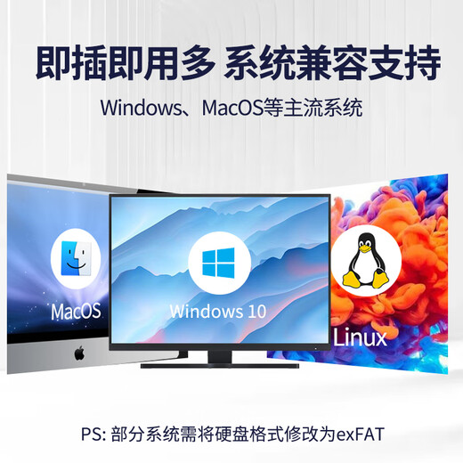 科硕（KESU）1TB 移动硬盘大容量 双盘备份 USB3.0 外接机械硬盘 海量存储 手机连接 2.5英寸