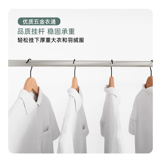 红苹果衣柜卧室现代简约家用2/3门小户型收纳衣橱组装大衣柜子R9224 【2米】万橡丨五门衣柜