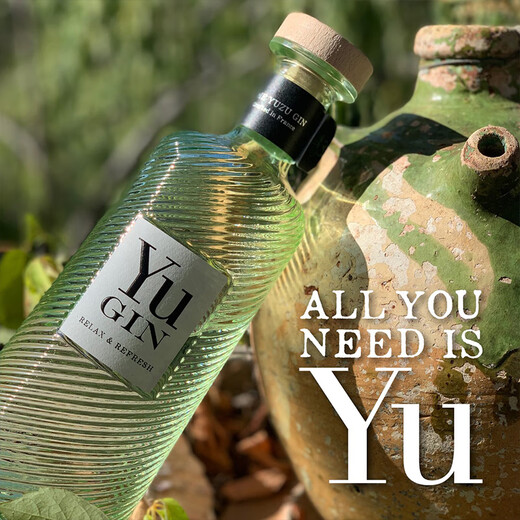 YUGIN【原瓶进口】法国欲蜜柚金酒洋酒马天尼调酒基酒 YuGin蜜柚金酒43% 700mL