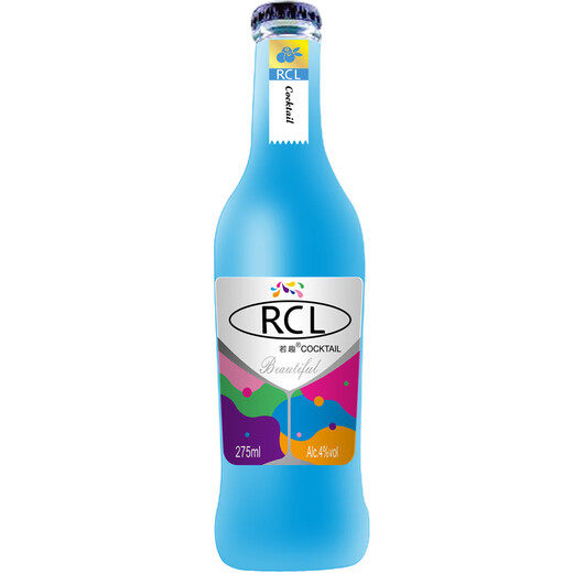 Cóctel Ruoqu 24 botellas * 275 ml Vino con sabor a fruta dulce y ligeramente intoxicada Internet Internet Celebrity Wine Caja entera Burbu