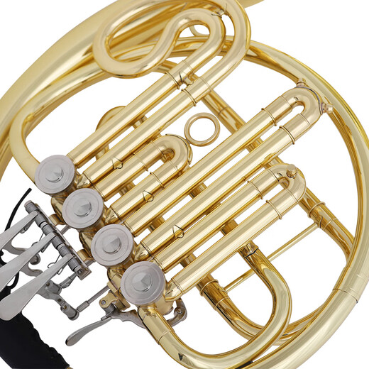 Bullfighter Horn Instrument de cuatro teclas Rendimiento de una sola fila Grado B Ajuste de plano para adultos y niños