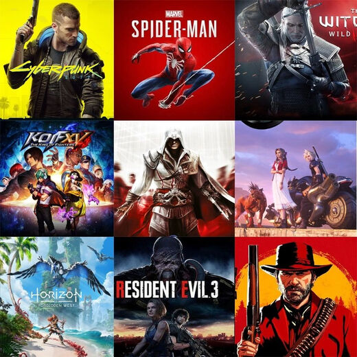 Computer large stand-alone mobile game hard drive 3a masterpiece free installation plug and play 1T large capacity SF Express 1TB optional games + package permanent update