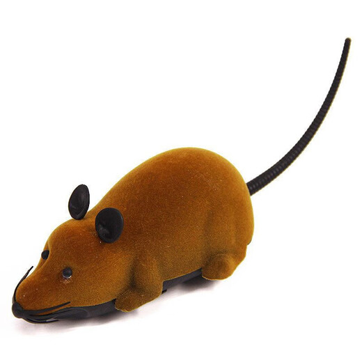 Herd Horse Cat Toy Fernbedienungssteuerung Maus Maus Wireless Funny Maus Fernbedienungssteuerung Maus Elektrische Maus strömt Katzenversorgungen Schwarze Maus
