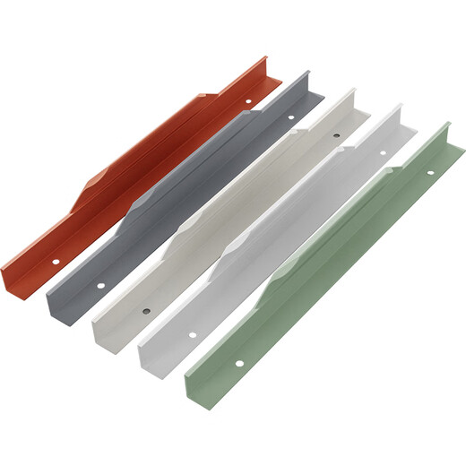 
Huiyoulai Aige u702 cashmere gray edge invisible handle one door to top u705 warm white wardrobe cabinet single-sided door handle Aige U702 cashmere gray Total length 300mm-no matter