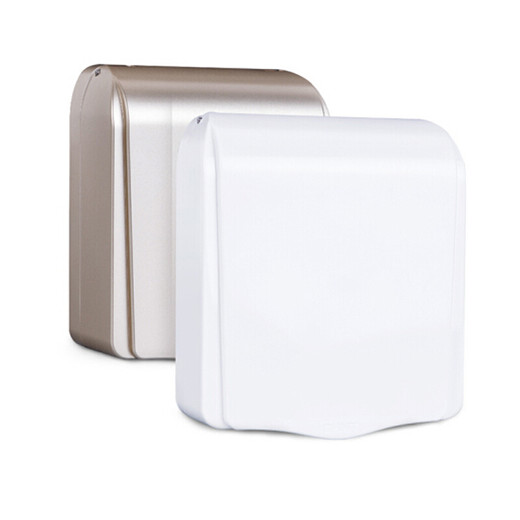 Chint (CHNT) waterproof box 86 type bathroom plastic shell waterproof protection splash socket box NEH1-10300 white