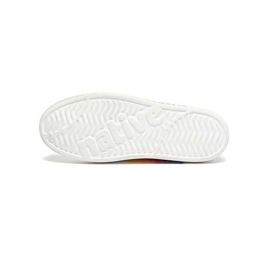 Chaussures de trou indigènes Style parent-enfant Été Nouveau motif arc-en-ciel imprimé pour enfants imperméables Sandales antidérapantes 11100102-9027H 28