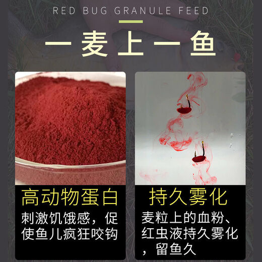 Uncle Ben fishing wheat musk fish bait particles directly hooked to wild fishing competitive nest cooking wine rice crucian carp carp grass carp 1000 pieces in a can