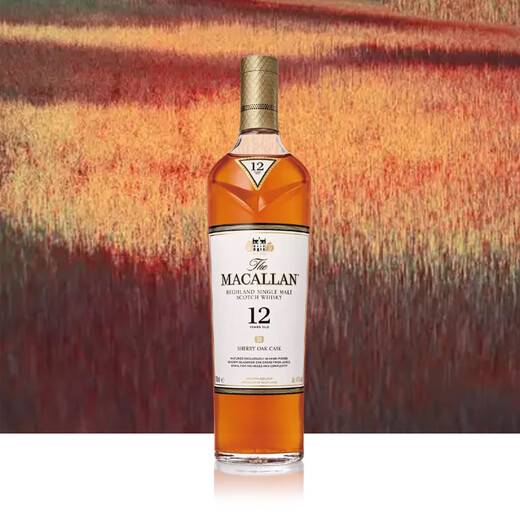 McAllan Single Bucket Box de 12 años 700ml*1 Single Malt Whisky Sherry Bucket individual Bucket