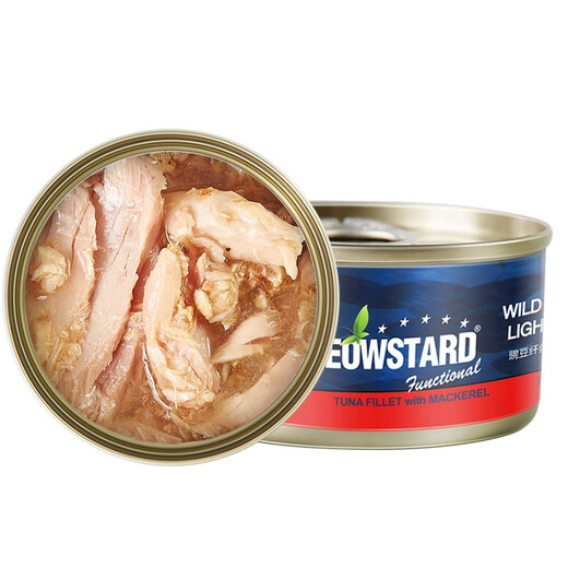 Meowstard imported canned cats Thai adult cats and kittens nutrition staple food cats canned wet food cats fattening gills 80g*24 cans Tuna + fish roe 80g*24 cans