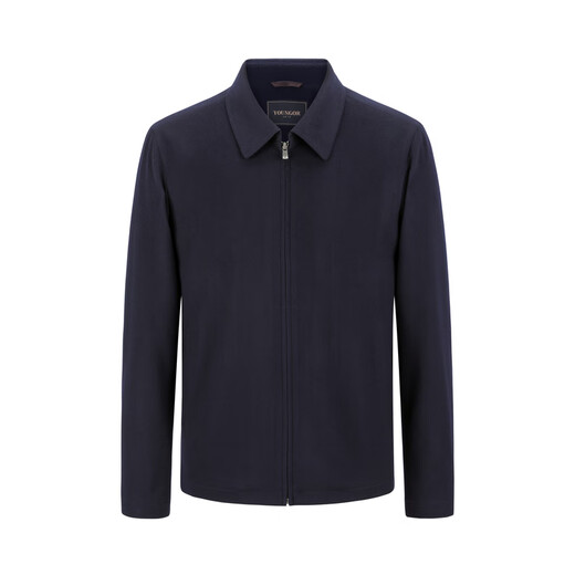 YOUNGOR (YOUNGOR) executive jacket men's autumn and winter young and middle-aged lapel single executive jacket wool micro-elastic fabric business mall same style Navy YJJK415461FFA M 170/92A