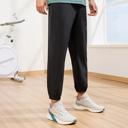 361 Hosen für Sommer-Männer-Sonnenschutz Casual Sportshosen für lose Neun-Punkte-Hosen Tie-Leg-Hosen 652414706H-3