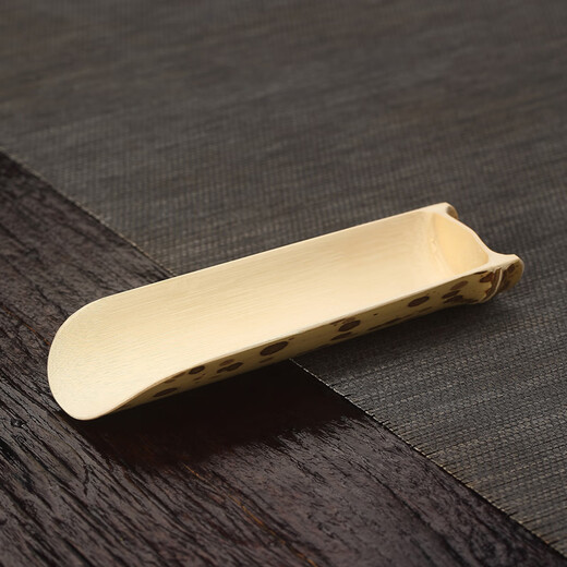 Tanyuan Bamboo Tea Spoon Tea Shovel Kung Fu Tea Set Tea Art Tea Ceremony Japanese Handmade Tea Dividing Tea Tea Tea Lotus Bamboo Tea Spoon Mei Fei Bamboo