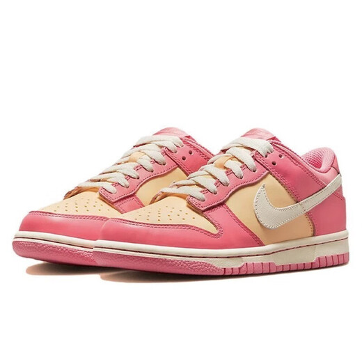 耐克（NIKE）DUNK LOW板鞋女鞋新款低帮透气磨防滑轻便运动休闲鞋 DH9765-200粉色 35.5