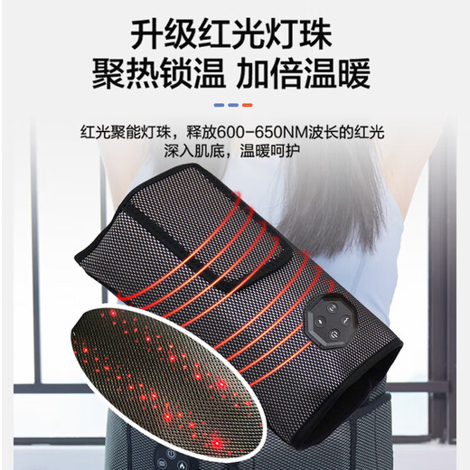 Lingyi Arm Massager Tennis Elbow Arm Heating Massager Air Pressure Kneads Elbow Joint Vibration for Arm Numbness and Pain Warming Arm Magic Physiotherapy Instrument Double Ninth Festival Gift Power Plug-in Model Air Bag + Hot Compress + Vibration + Red Light