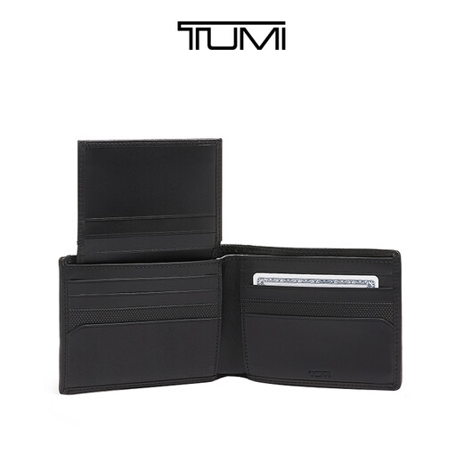 TUMI/途明Alpha SLG男士钱包商务短款钱包分体式卡包 黑色/01192235D2