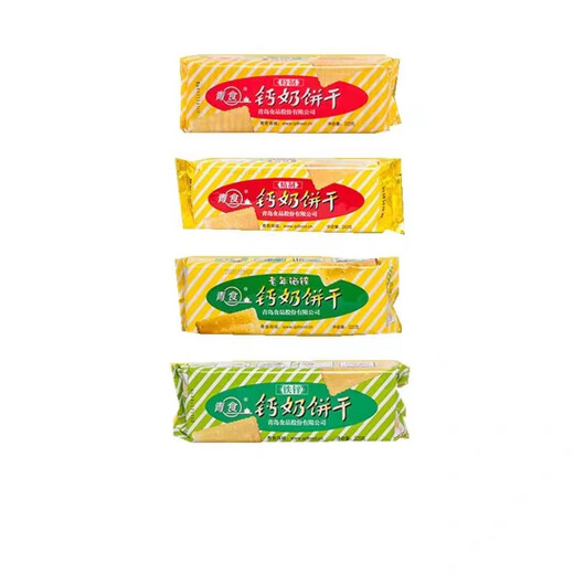 青食钙奶饼干山东青岛特产特制铁锌硒锌老式怀旧零食品高钙225g240g 特制225g*3包 675g