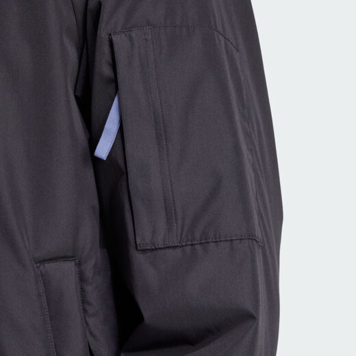 Adidas Jacke Herren Spring 2025 Neue Sportbekleidung gewebte windprofessionelle und warme Casual Pilotjacke JN4855 Schwarz XL