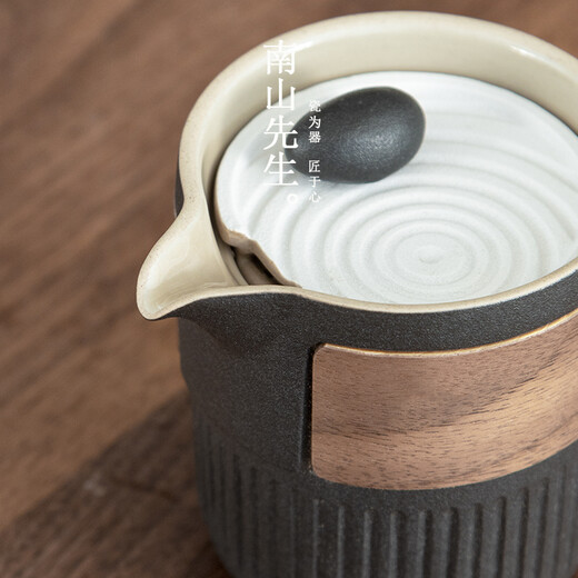 Mr. Nanshan tea set household teapot ceramic Japanese anti-scald tea set Kung Fu tea set dry mountain water teapot dry mountain water teapot