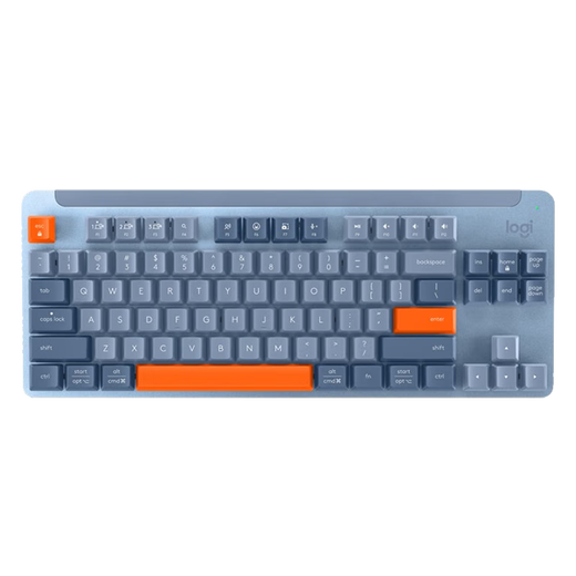 La serie preferida de Logitech K855 (modelo actualizado K835) Teclado mecánico Bluetooth Conexión de doble modo TTC Red Axis 84 Teclas de juego E-Sports Office Keyboard K855 Azul Conjunto