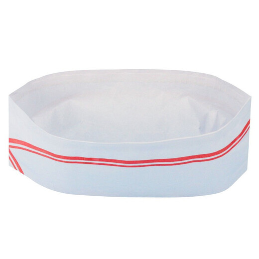 Rising Panter 50 disposable chef hats boat caps non-woven breathable chef hats paper hats for men and women kitchen hats meal hats thickened workwear hats