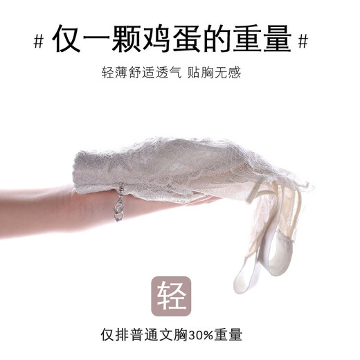 浪莎内衣女无钢圈聚拢大胸显小文胸聚拢收副乳防下垂送老婆蕾丝胸罩 豆沙紫 90C 【CD通杯】