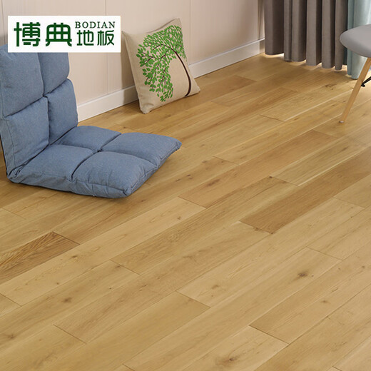 Plancher en bois massif bodien nord-américain chêne en bois massif foreur domestique ingénierie en gros personnalisation BDM9901