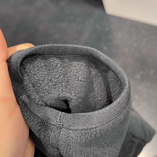 
Nike (NIKE) sweatshirt jacket for men autumn and winter fleece sportswear warm casual round neck pullover top DD4855-010 black XL