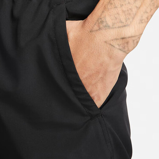 耐克（NIKE）男子百搭速干无衬里短裤 DRI-FIT FORM DV9858-010 黑色 XL 