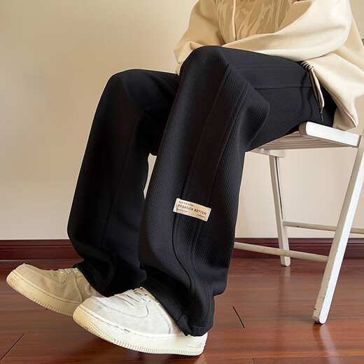 
Idea (ZHUYIFAN) Fatty Large Size 230Jin [Jin equals 0.5 kg] Men's Straight Spring and Summer Thin Work Pants Fashion Brand Large Size Straight Wide Legs Casual Pants A001-K1050 White 5XL (195) 205-230Jin [Jin equals 0.5 kg] Wearable