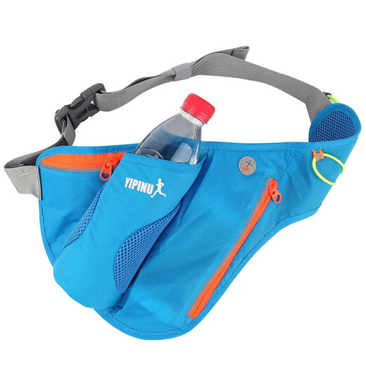 Chuannuo Kettle Waist Bag Outdoor Multifunctional Running, Cycling and Mountaineering Gym Bag 3606 Blue