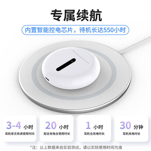 100W hot selling + hot selling list TOP1 Huawei machine suitable for new Bluetooth headset semi-in-ear true wireless sports running TWS super long battery life latest Berlin Voice Gray intelligent noise reduction/touch + long battery life