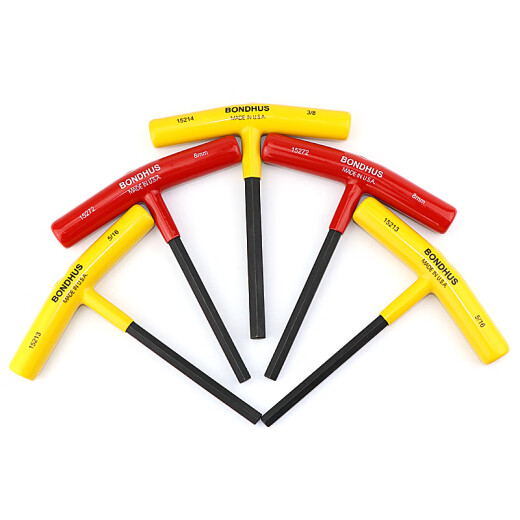 波顿（BONDHUS）T柄内六角匙 t型内六方扳手2 2.5 3 4 5 6 8 10mm 10mm(总长度152mm)15276
