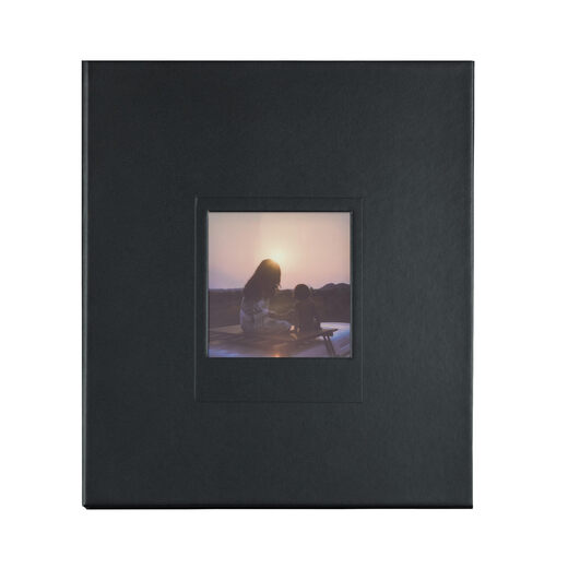 Polaroid Polaroidzubehör Foto Papier Aufbewahrung großes Album 160 schwarze Fotos