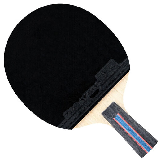 Butterfly Raqueta de tenis de 7 estrellas Raqueta Recta [Glue inverso de doble cara] Placa base de carbono Raqueta de competencia profesional 702 incluyendo set de disparos