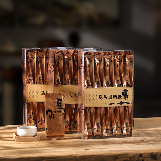 Buyi meets tea Matouyan cinnamon rock tea Wuyishan Zhengyan Dahongpao tea floral and fruity gift for yourself to drink simple package 500g 500g