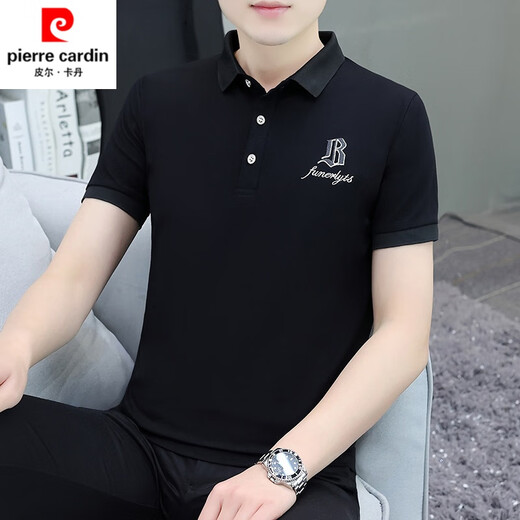 皮尔卡丹2025新款夏季男士短袖polo 衫翻领体恤男青年上衣半袖潮流 733白色 M