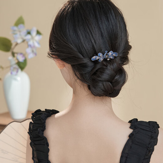 Chimera (CHIMERA) Peacock Chengxiang Hair clip headdress for women with high-end hairpin clips for women with one-piece clips for women to give their girlfriends birthday gifts